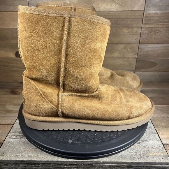 Koolaburra Shoes - Koolaburra by UGG Tan Leather & Fur Women's Boots US Size 8 Winter